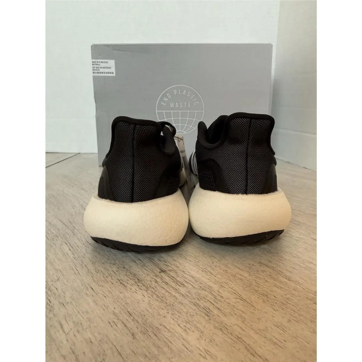Adidas shoes - Pureboost Jet - Pureboost Jet - GW8588 - Black & White (UPC: 0195734277726) 4