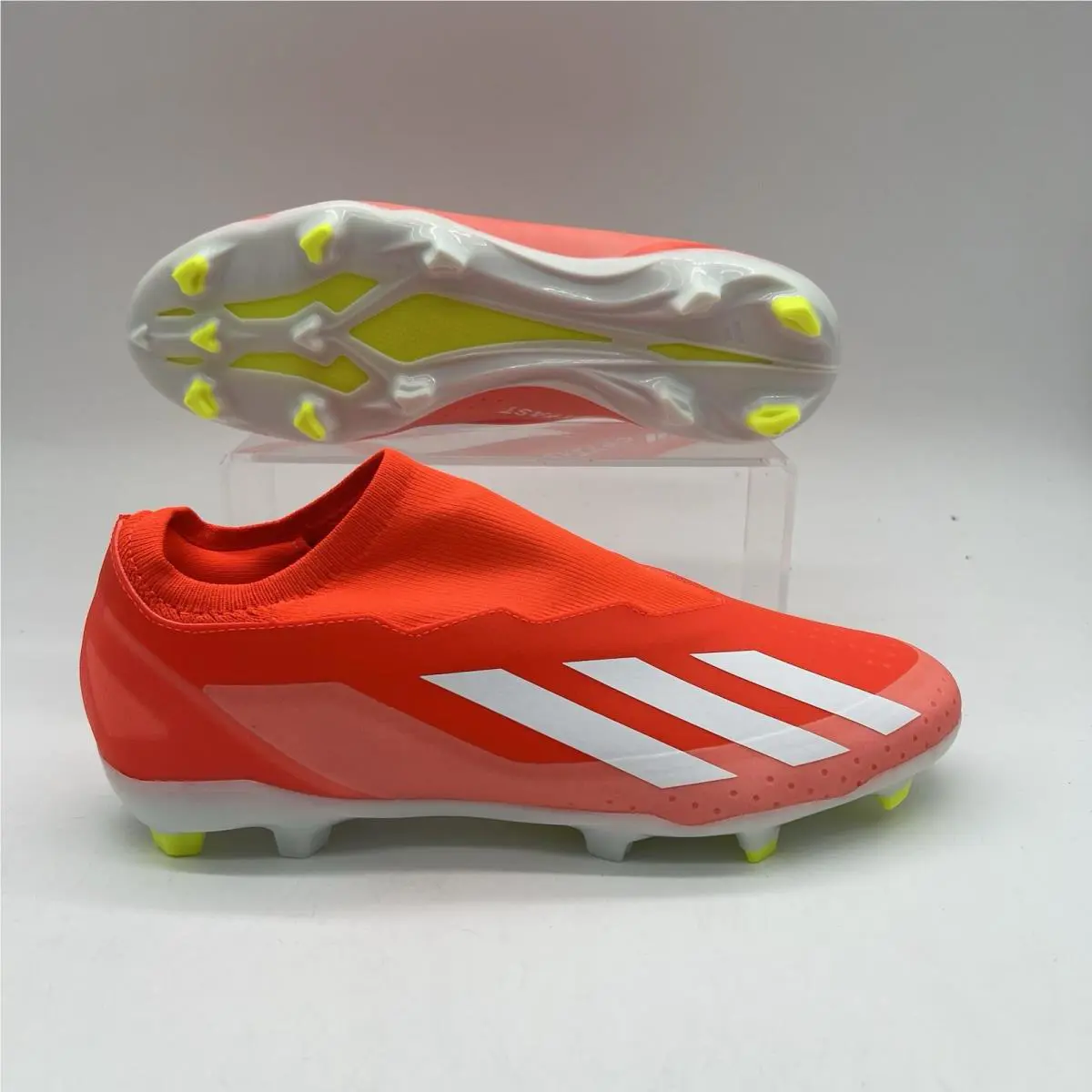 Mens Size 10 Adidas X Crazyfast League Red White Soccer Cleats IG0623