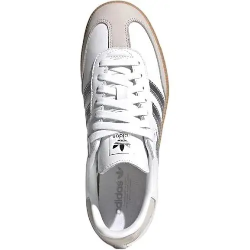 Adidas shoes - White / Metallic Silver / Gum 1