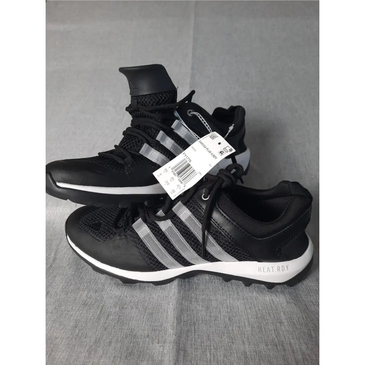 Adidas Men`s US Size 9 Black Daroga Plus Hiking Outdoor Performance Shoes FY1776