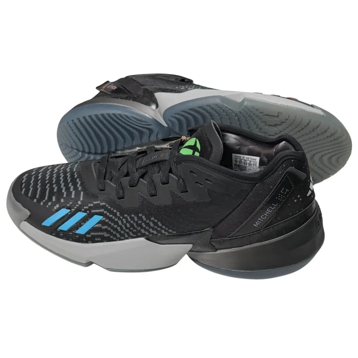 Adidas x Xbox D.o.n. Issue 4 Shoes / Sneakers Mens 10 Black - 48282-OF - Black / Multi