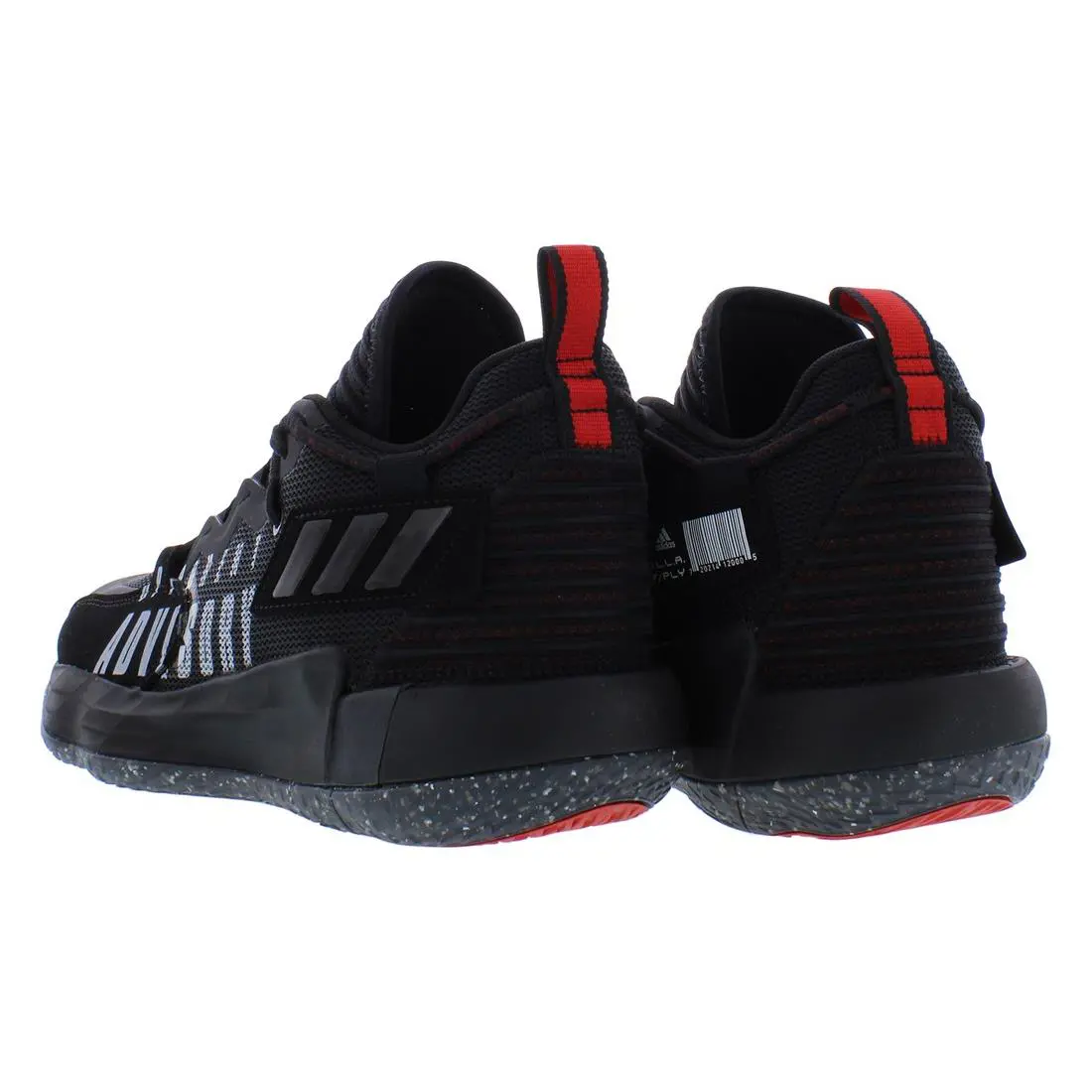 Adidas shoes - adidas Dame 7 - Dame - GV9884 - Silver, Full: Black/Red (UPC: 194822353168) 2