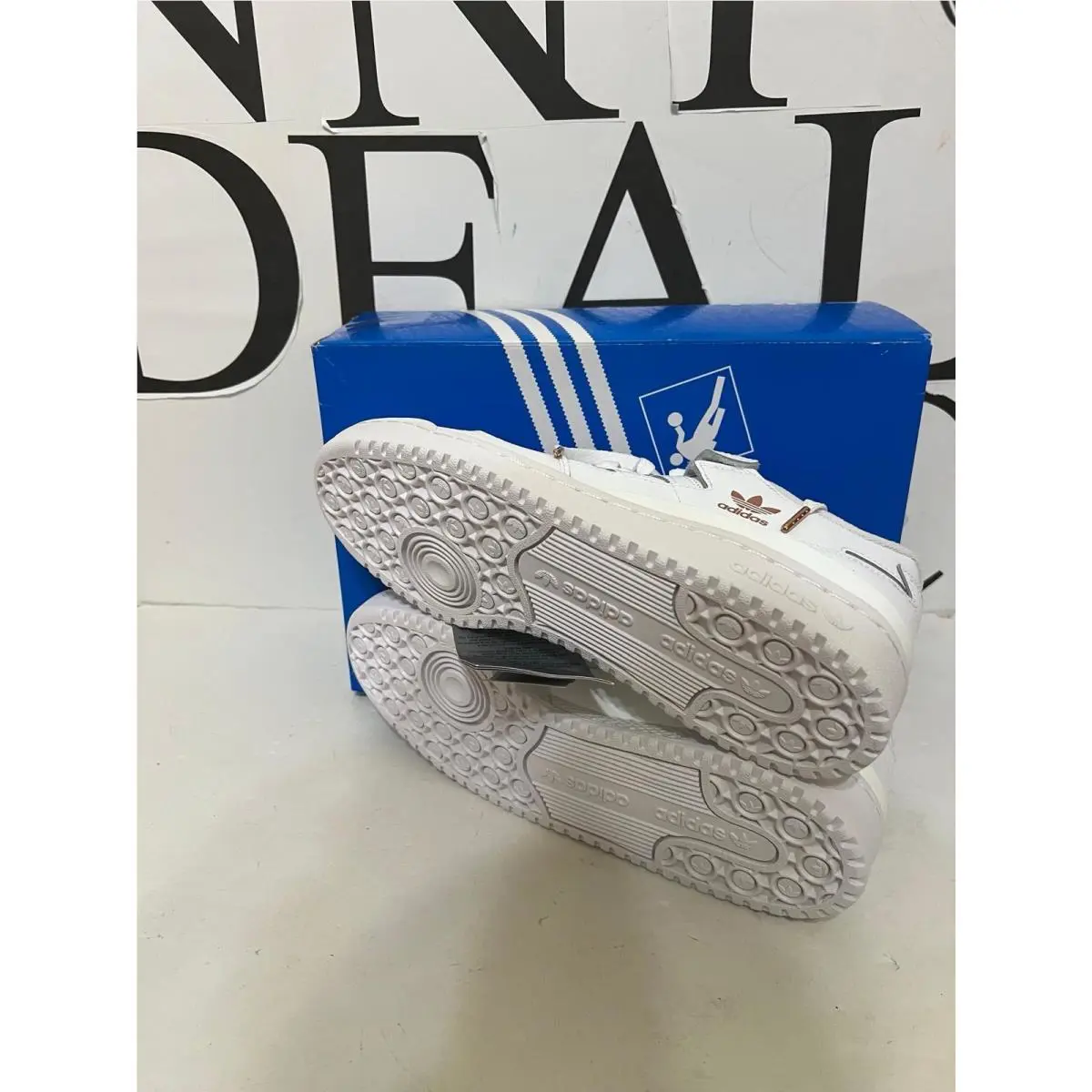 Adidas shoes - adidas Forum Low - Forum Low - HQ7105 - Cloud White/Cloud White/Rose Gold Metallic 3