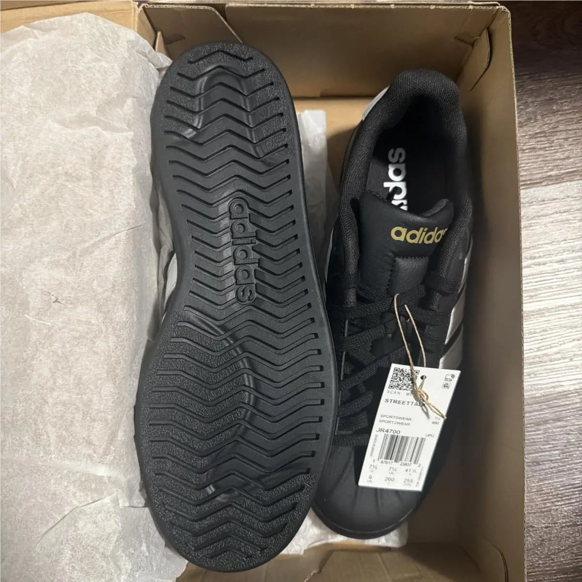 Adidas shoes - Adidas Streettalk - Streettalk - JR4700 - Black 1