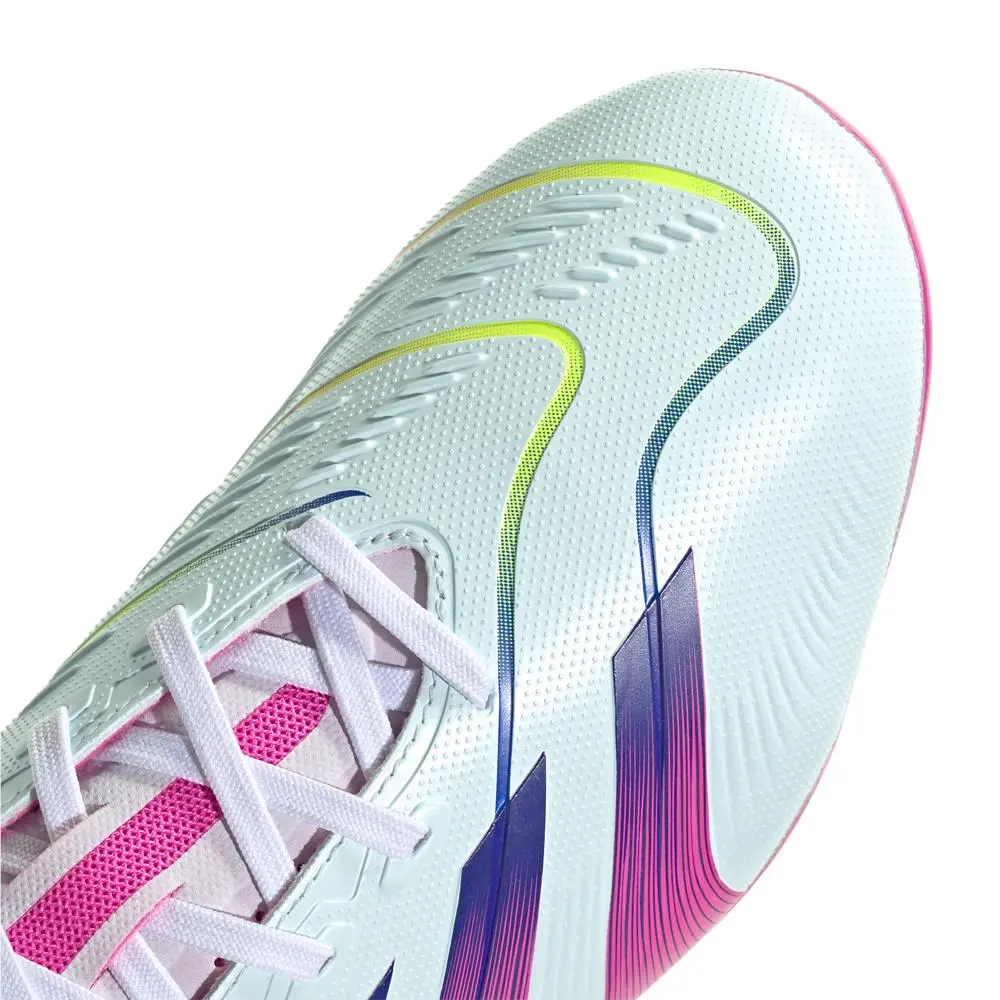 Adidas shoes - adidas Predator League Firm Ground Soccer Cleats - IH8724 - Blue, Pink (UPC: 197611106006) 4
