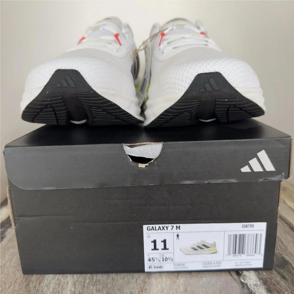 Adidas shoes - adidas Galaxy - Galaxy - White/Gray/Lemon 10