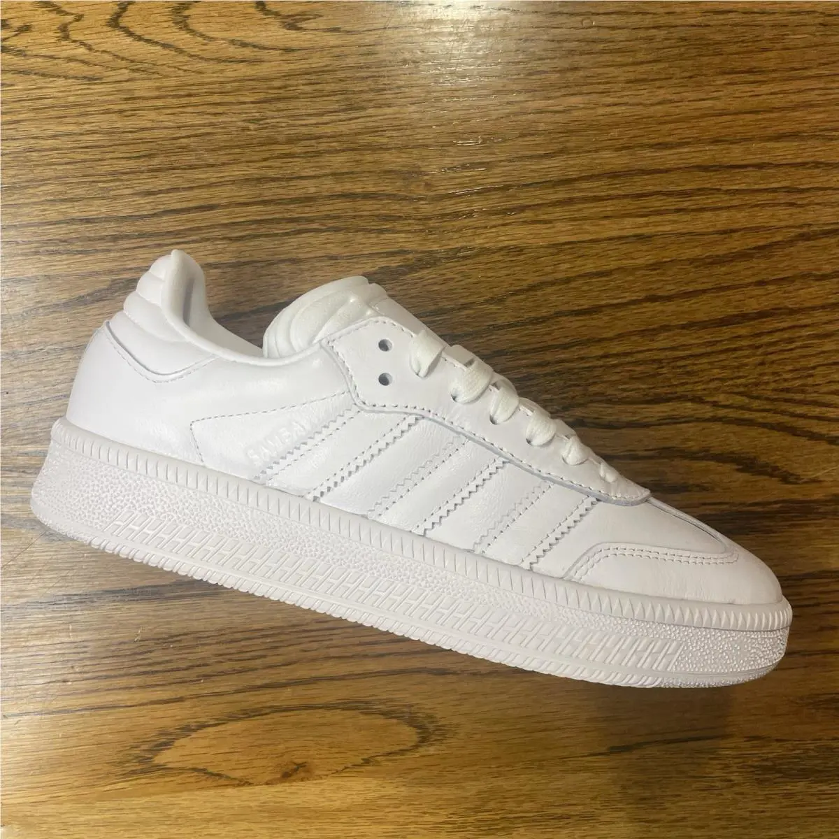 Adidas Samba Xlg Triple White JI3194 Women’s Size 7 Athletic Shoes