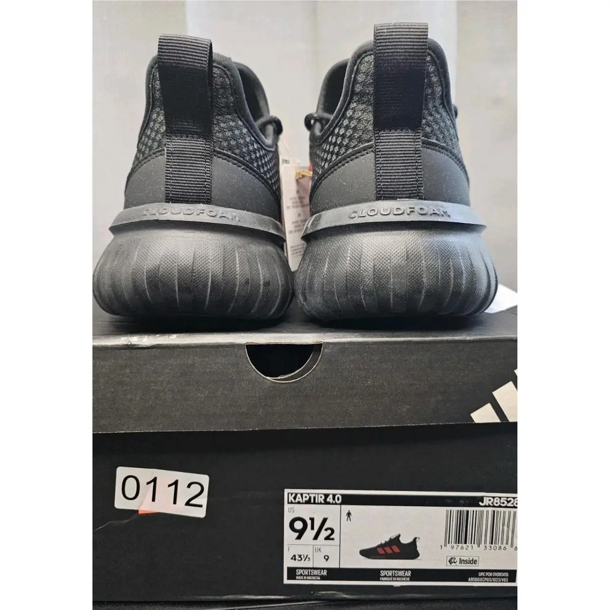 Adidas shoes - Kaptir 4.0 - Kaptir - JR8528 - Black (UPC: 197621330903) 2