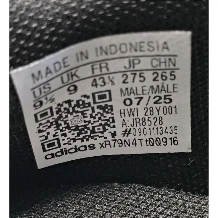 Adidas shoes - Kaptir 4.0 - Kaptir - JR8528 - Black (UPC: 197621330903) 5