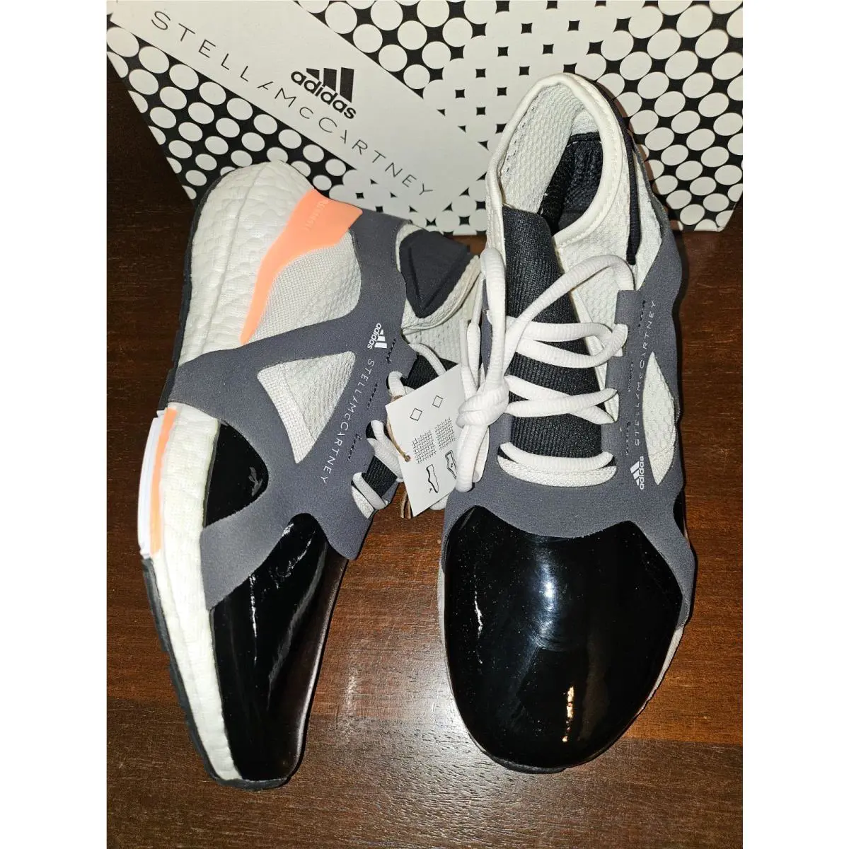 Adidas by Stella Mccartney Ultraboost 21 Women`s Size 7.5 Black Shoes