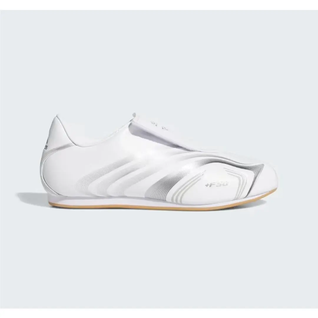 Size 5.5 - Adidas Taekwondo F50 White Silver Metallic