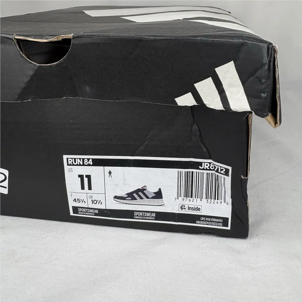Adidas shoes - Run 84 - Run - JR8712 - Blue 10
