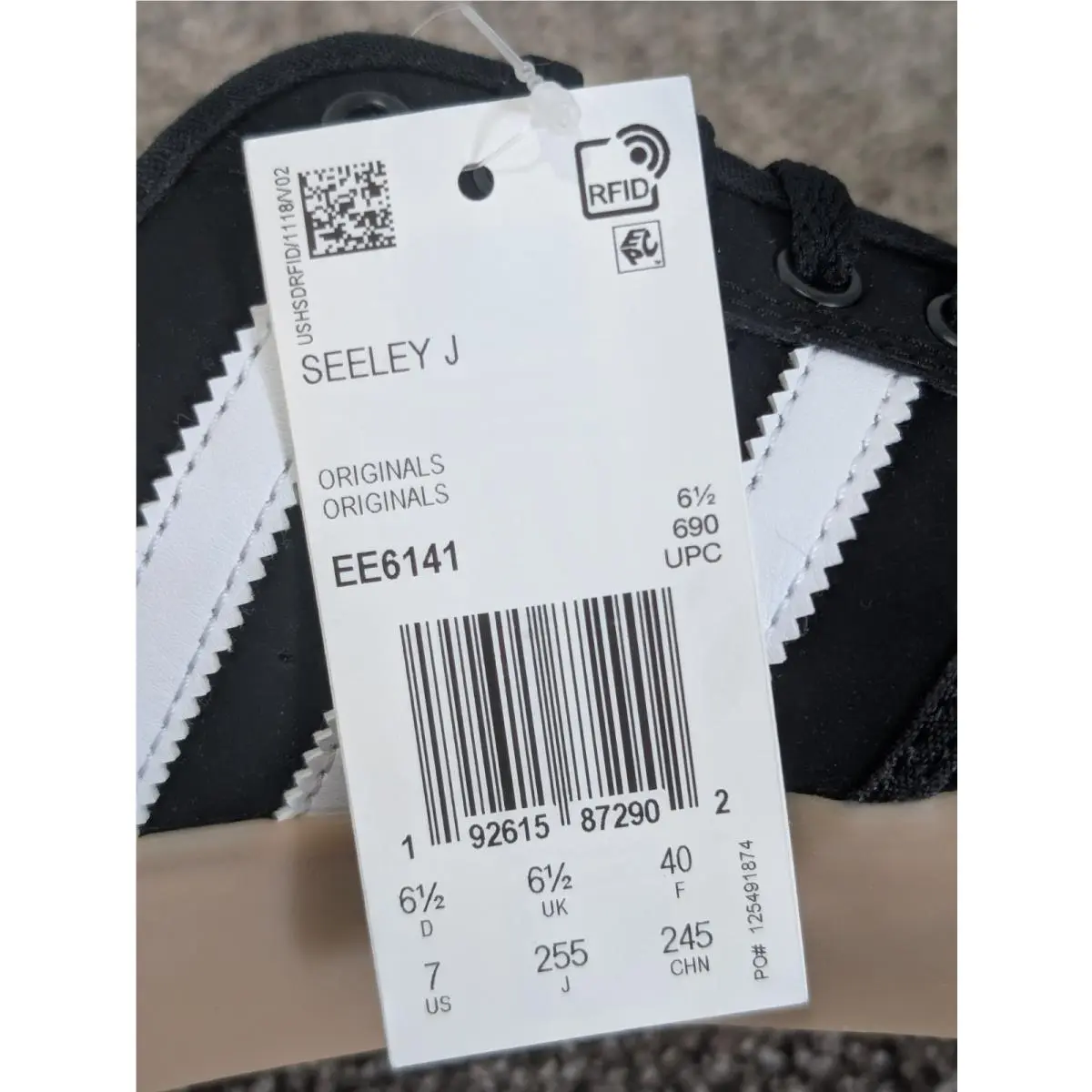 Adidas shoes - Adidas	Seeley J - Black 6