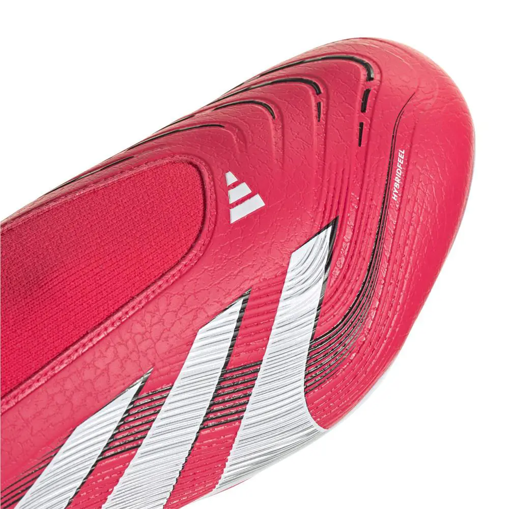 Adidas shoes - adidas Predator League Laceless Firm GroundMultiGround Soccer Cle - ID3859 - Red, White (UPC: 197615443541) 4