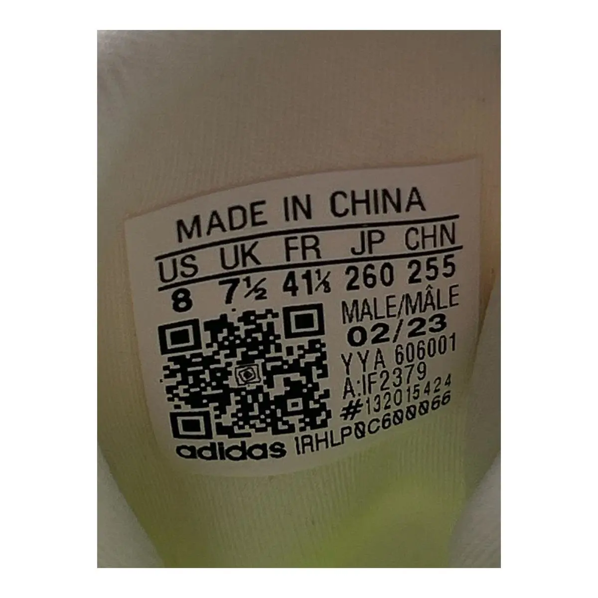 Adidas shoes - adidas PureBoost 23 - PureBoost - IF2379 - White/Core Black/Lucid Lemon 5