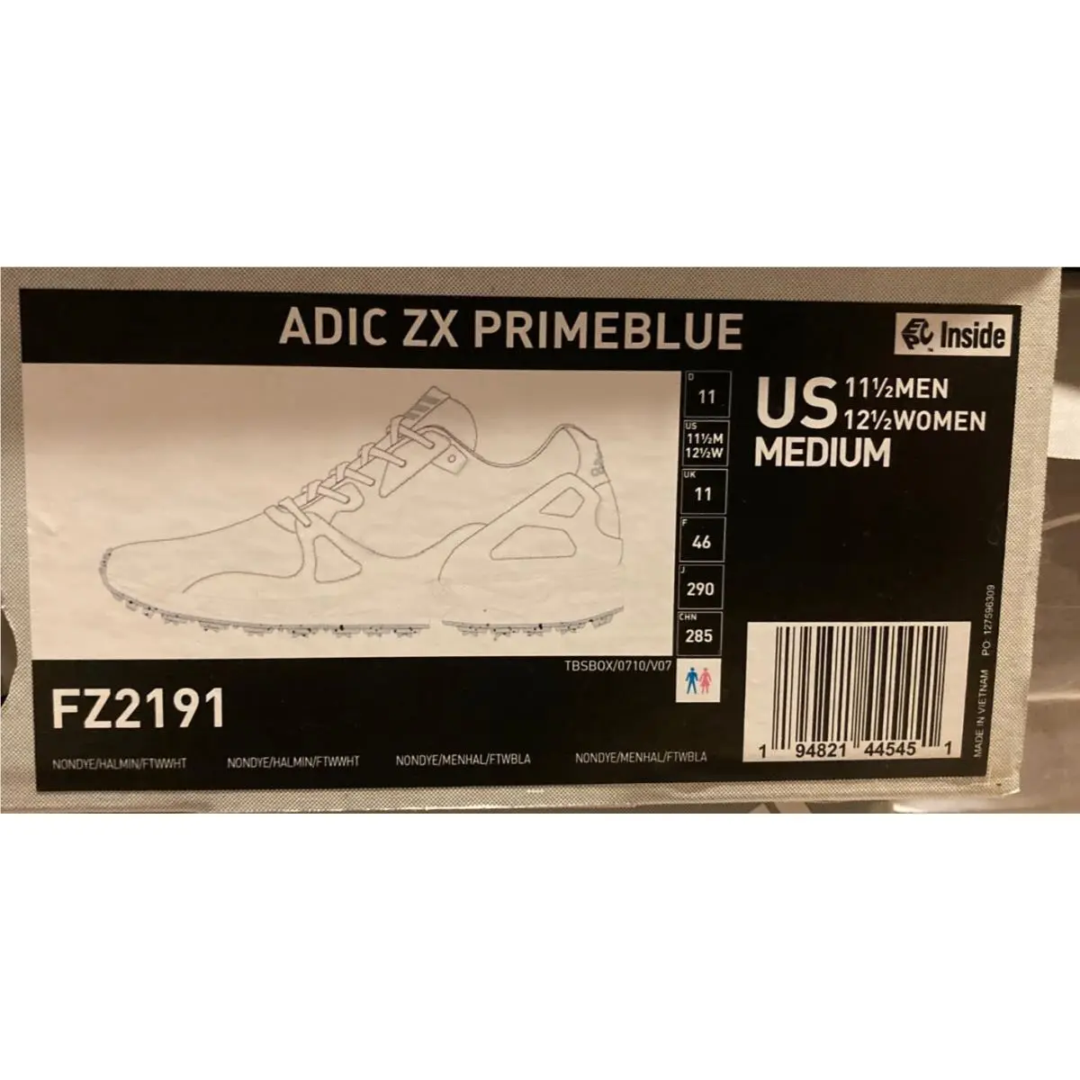 Adidas shoes - ZX Primeblue - Primeblue - FZ2191 - White 12