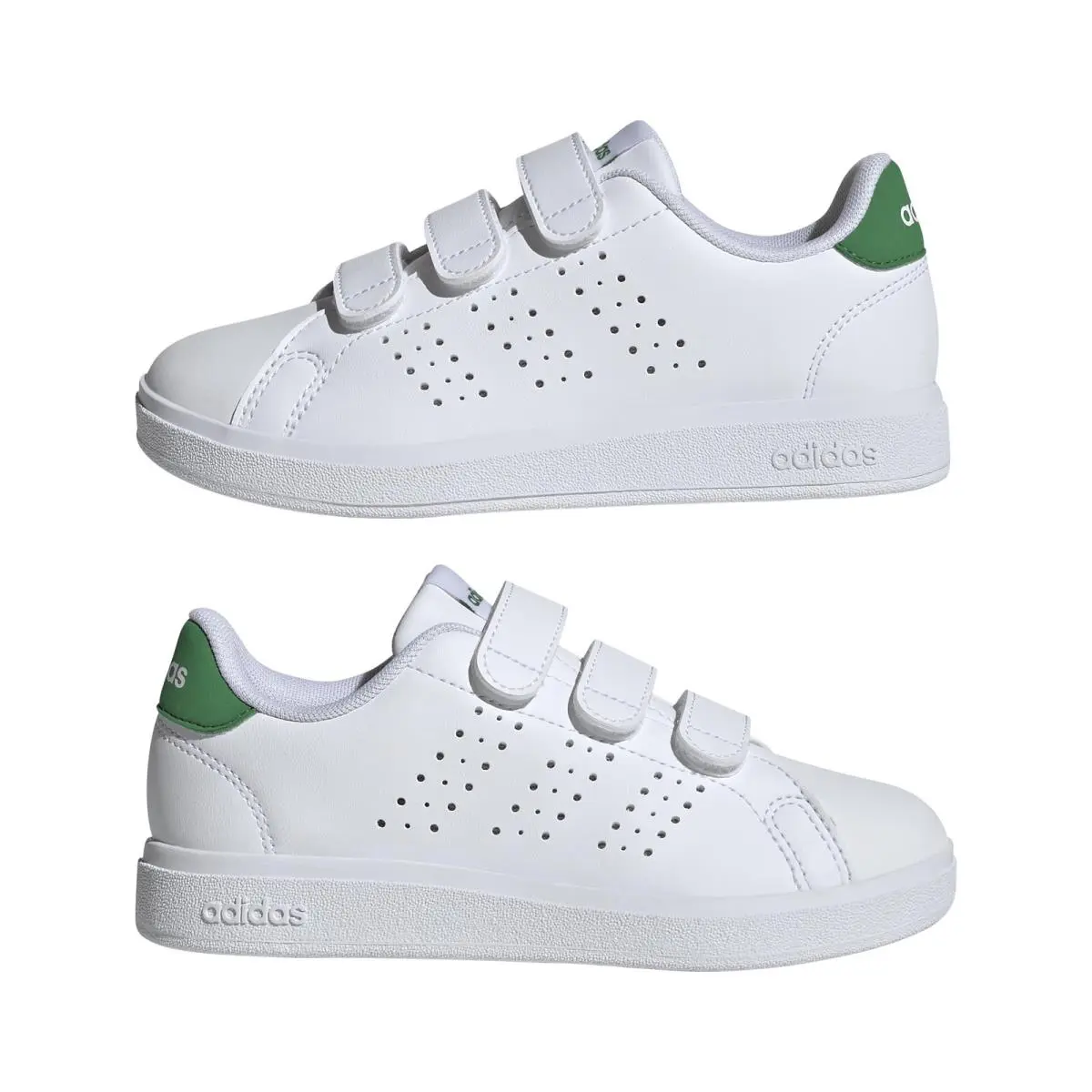 Adidas shoes - NLE01 - NLE01 - White/White/Green (UPC: 196477167503) 2