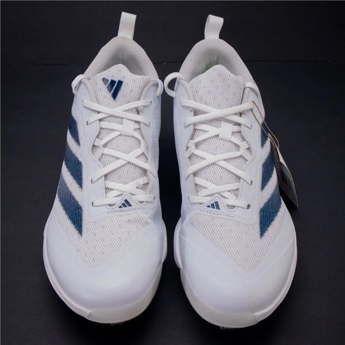 Adidas Adizero Instinct Shoes Womens Size 13 White Softball Metal Cleats Spikes
