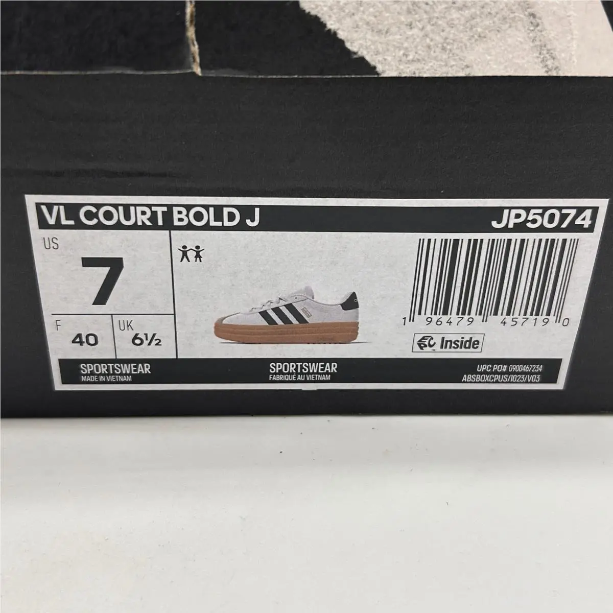 Adidas shoes - VL Court Bold IH4774 - Court Bold - White 8