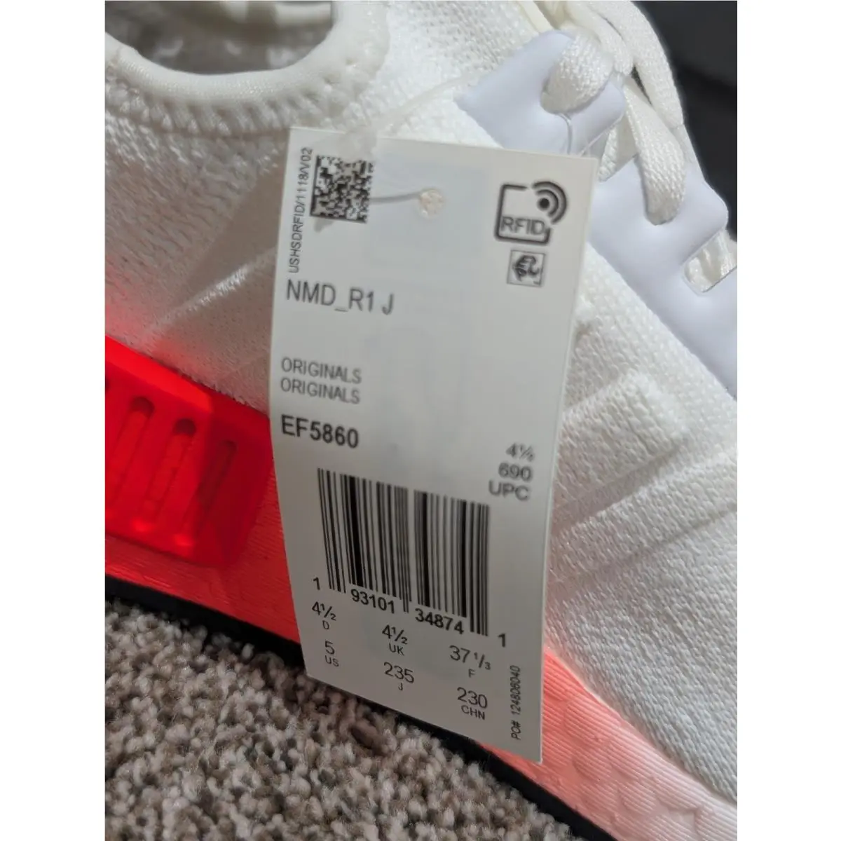 Adidas shoes - NMD_R1 J - Multicolor 5