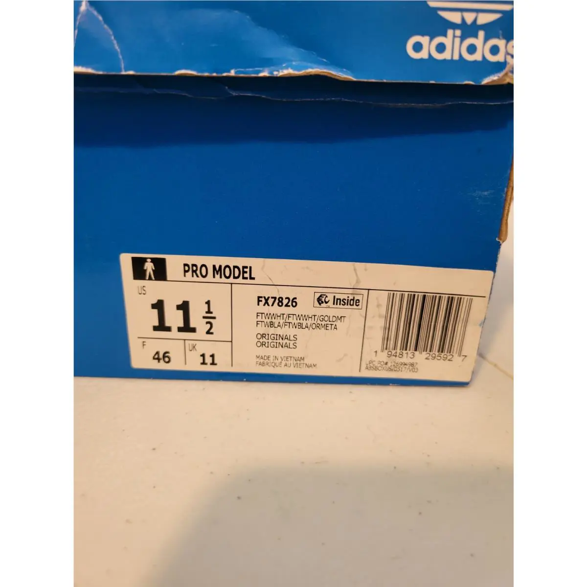 Adidas shoes - adidas Pro Model - Pro Model - FX7826 - White 8