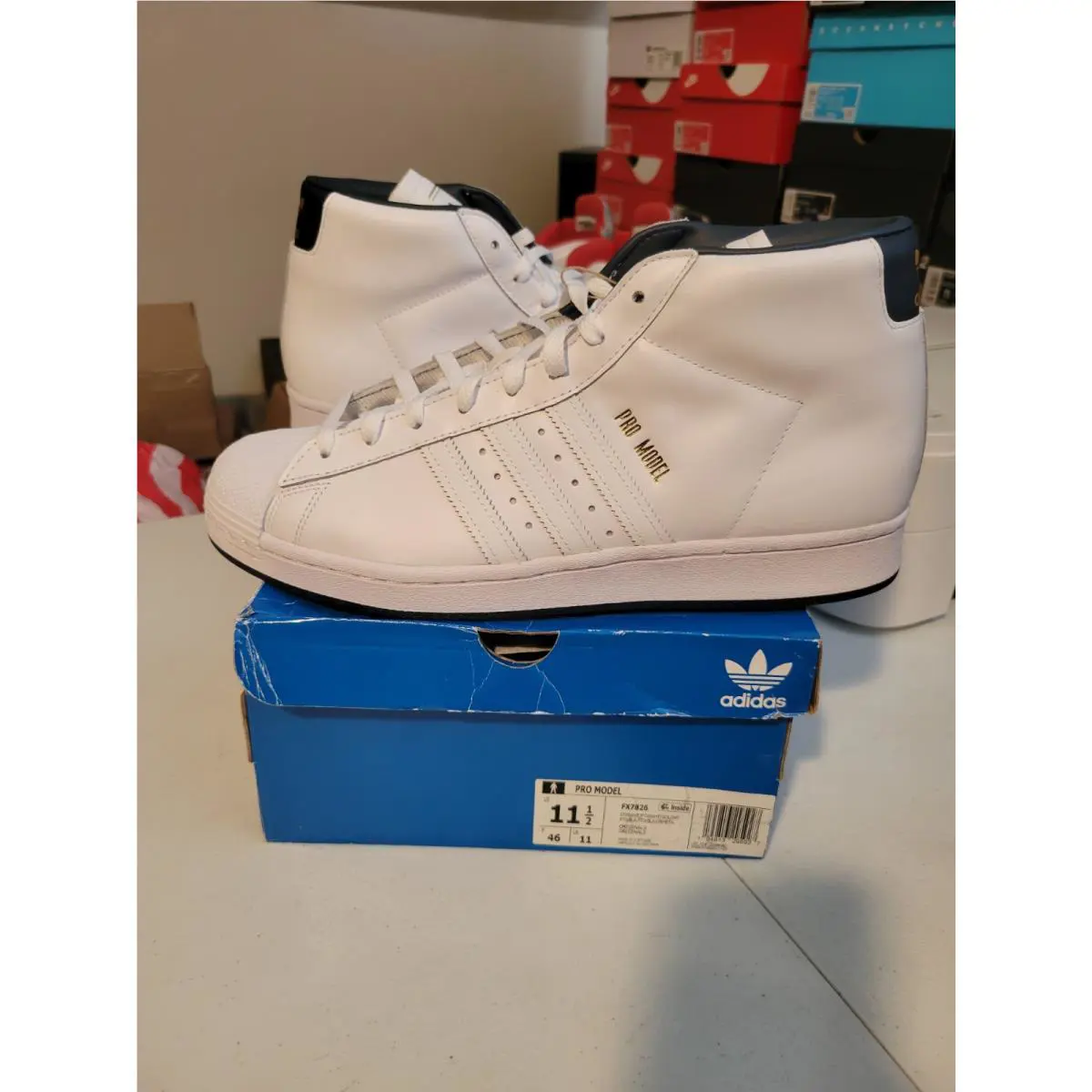 Adidas shoes - adidas Pro Model - Pro Model - FX7826 - White 0