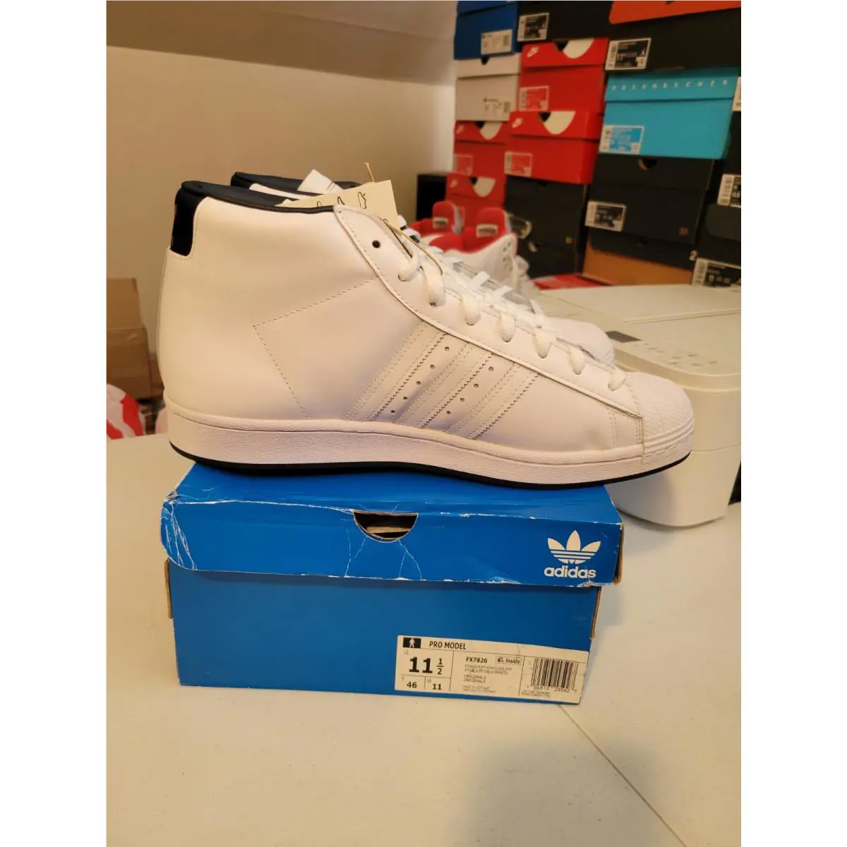 Adidas shoes - adidas Pro Model - Pro Model - FX7826 - White 1