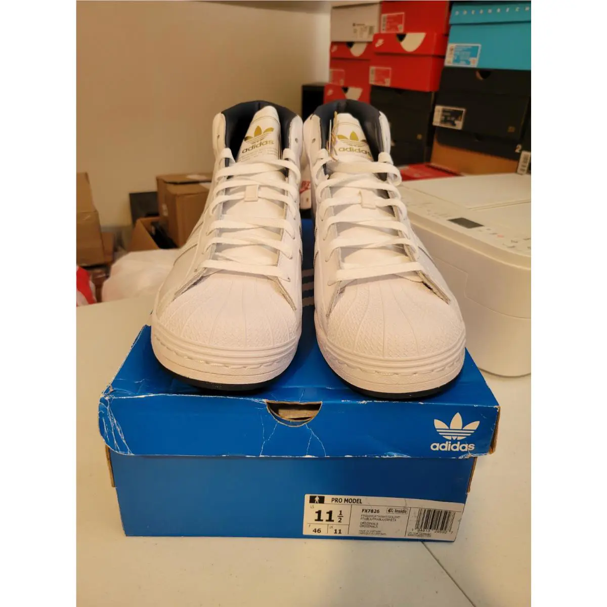 Adidas shoes - adidas Pro Model - Pro Model - FX7826 - White 3