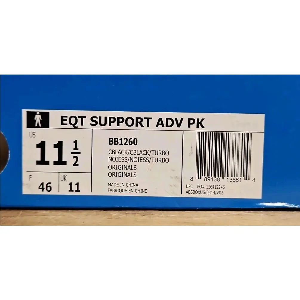 Adidas shoes - adidas EQT Support ADV - EQT Support ADV - BB1260 - Black 8