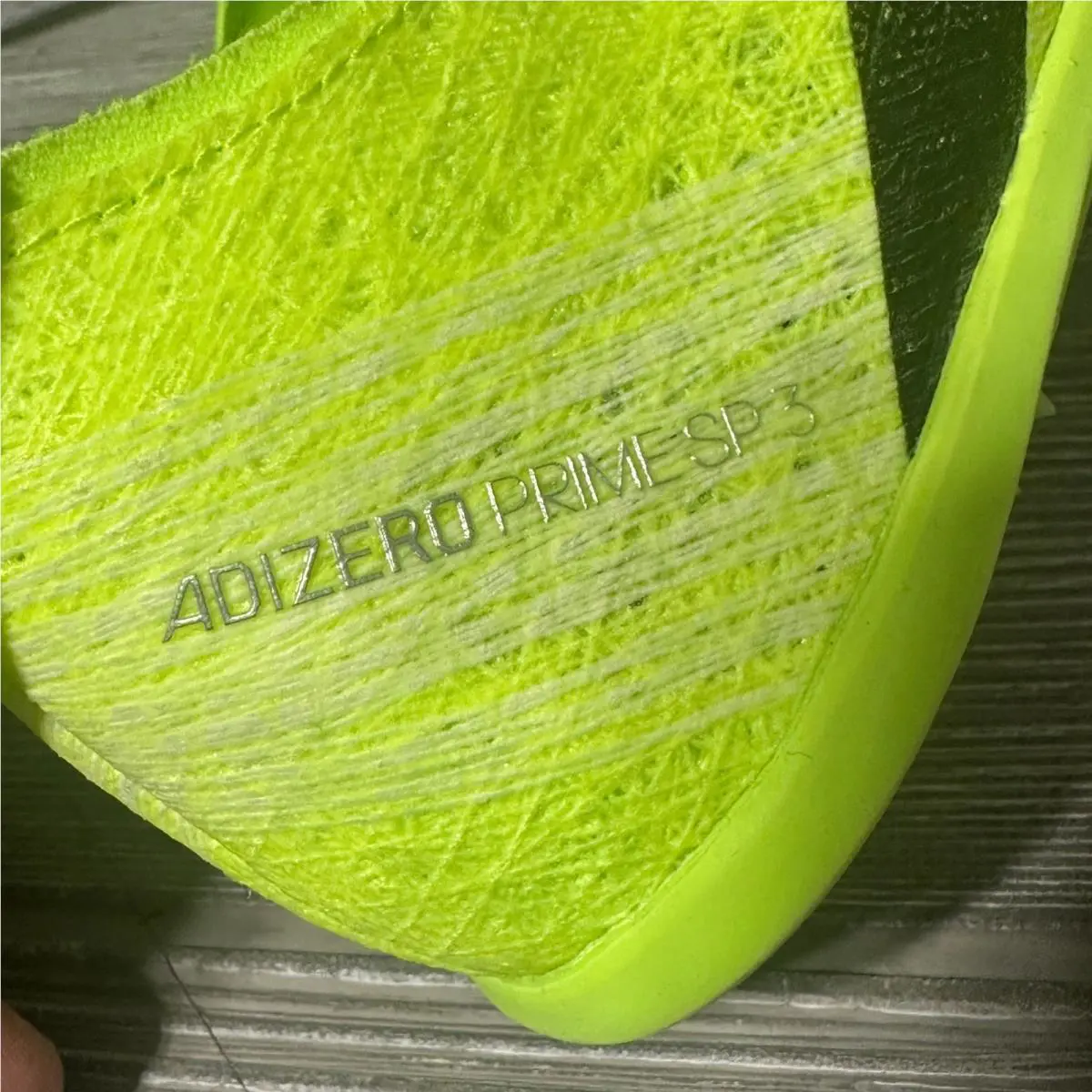 Adidas shoes - Adizero Prime SP3 Strung - Adizero Prime Strung - Yellow 8