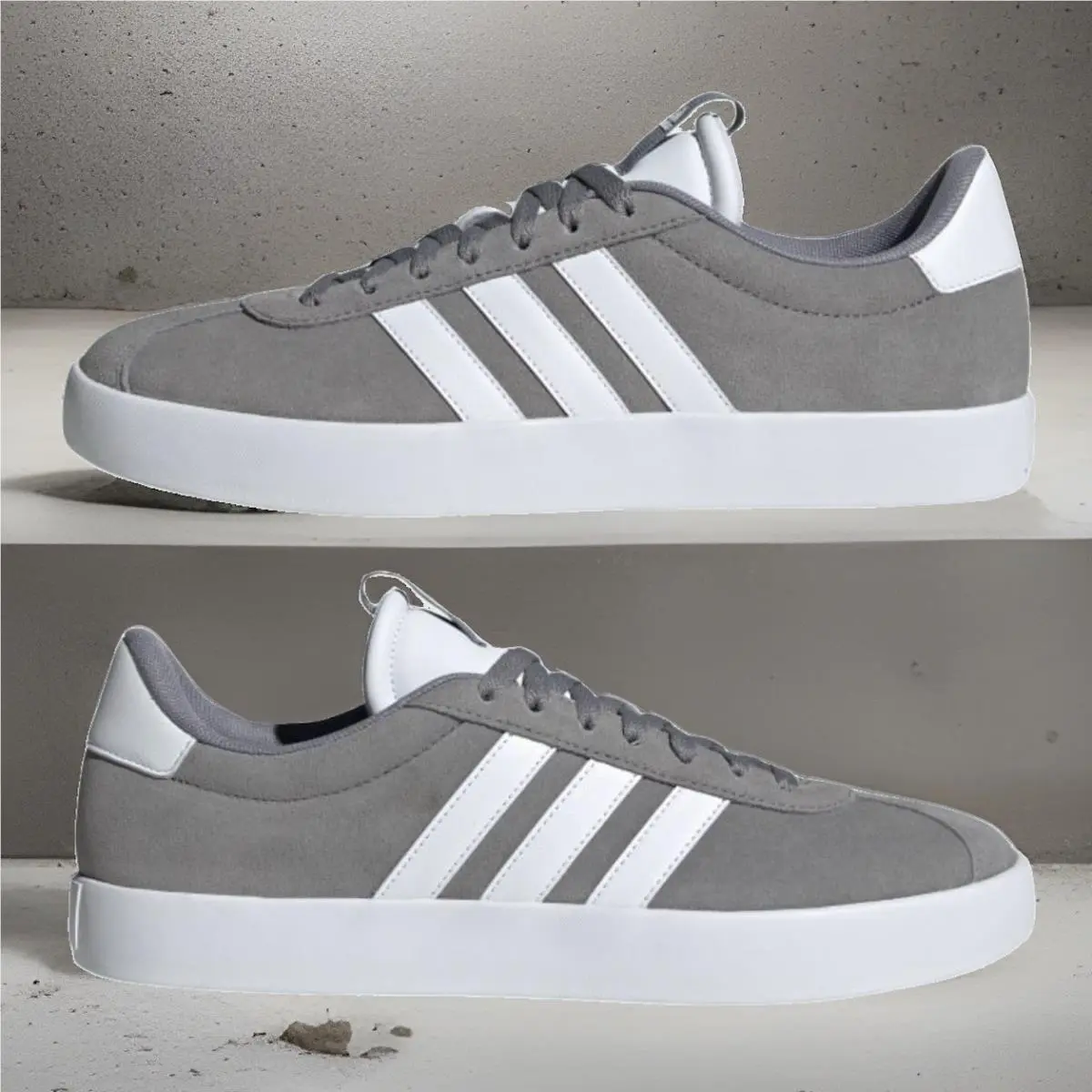 Adidas shoes - adidas Vl Court - Court - ID6276 - Gray 4