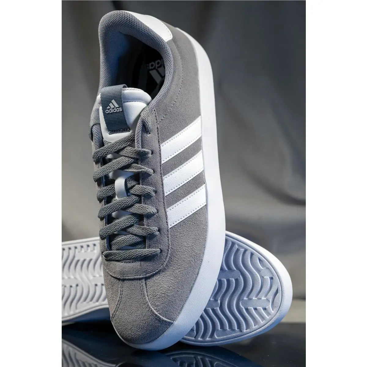 Adidas shoes - adidas Vl Court - Court - ID6276 - GREY/ WHITE (UPC: 196474602151) 0