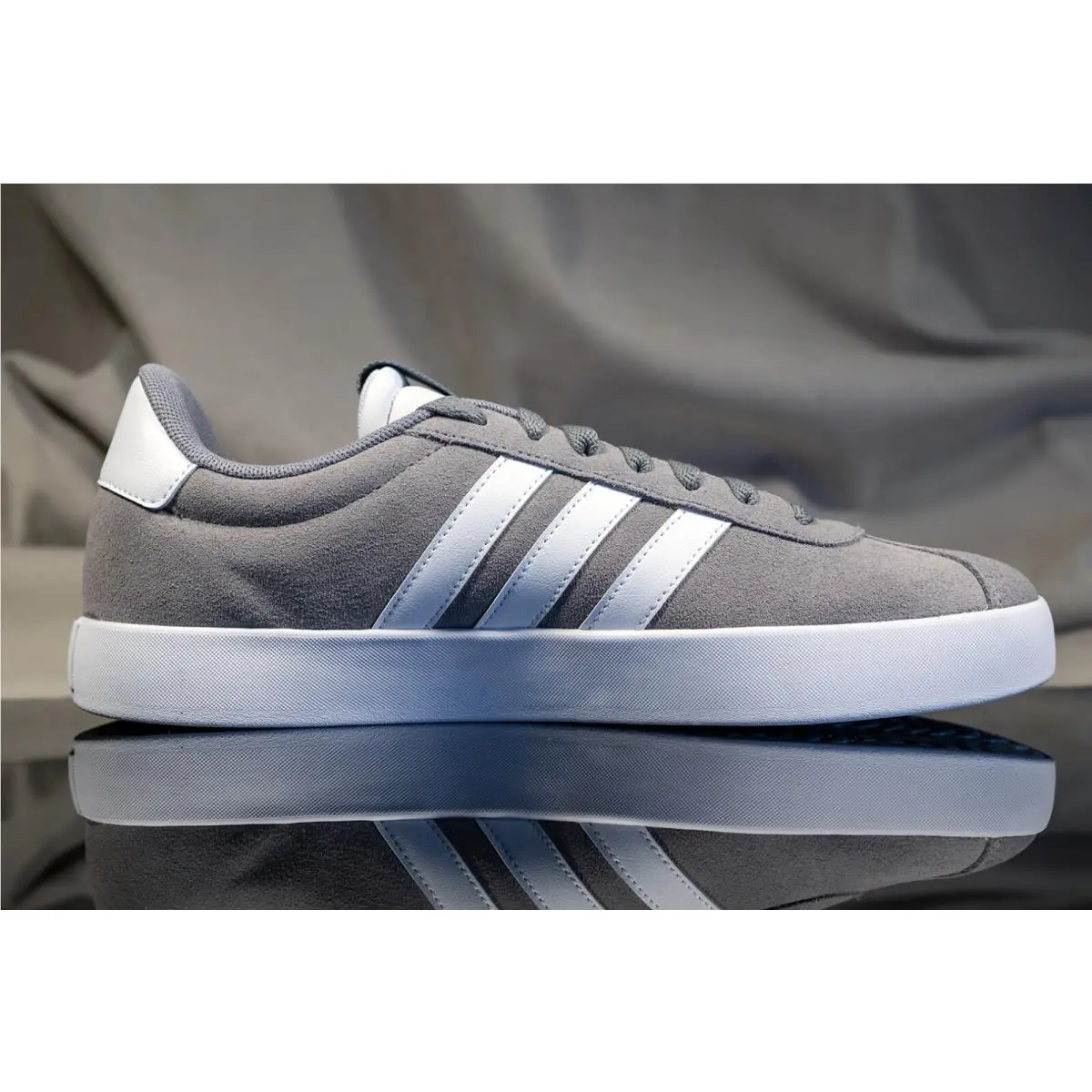 Adidas shoes - adidas Vl Court - Court - ID6276 - GREY/ WHITE (UPC: 196474602151) 2
