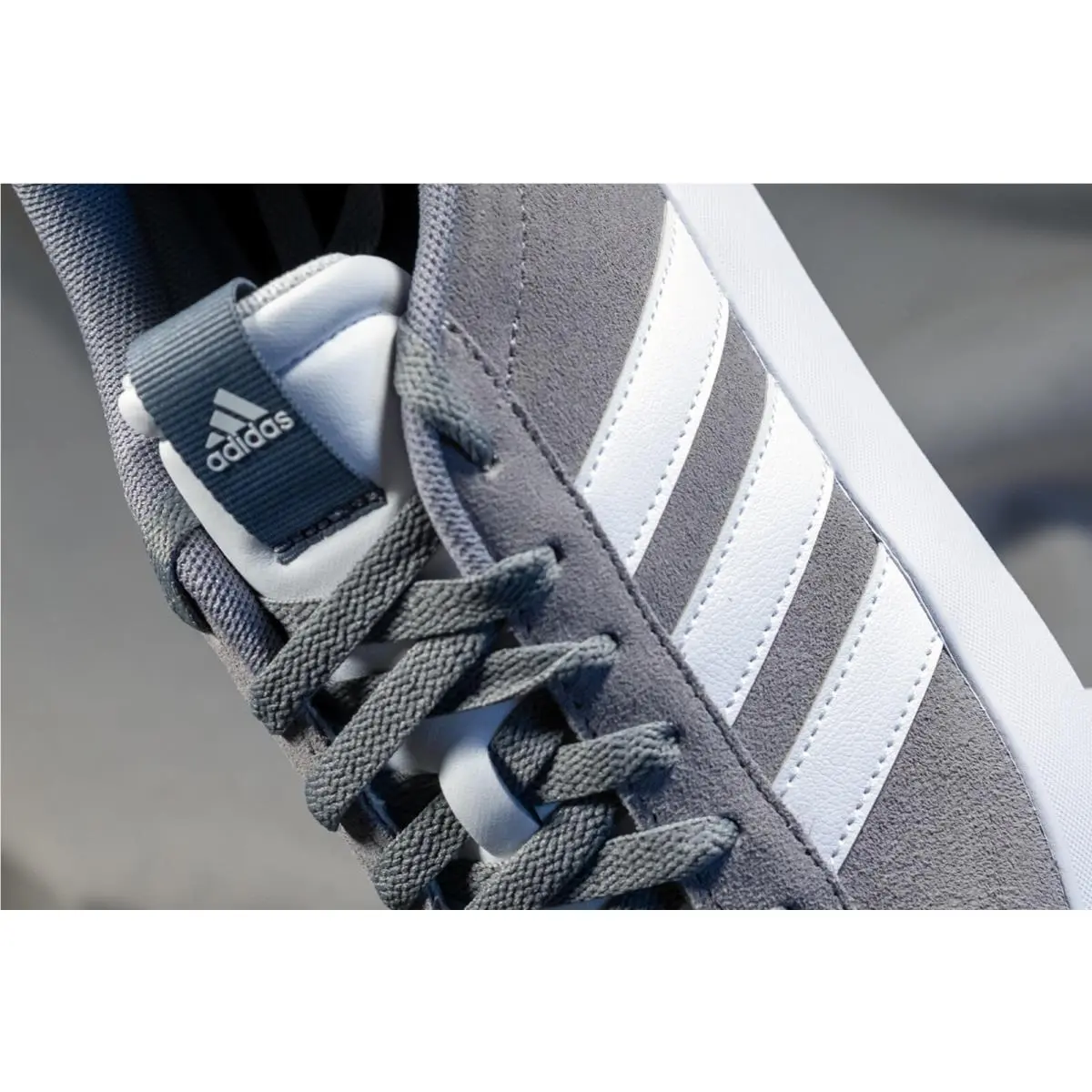 Adidas shoes - adidas Vl Court - Court - ID6276 - GREY/ WHITE (UPC: 196474602151) 4