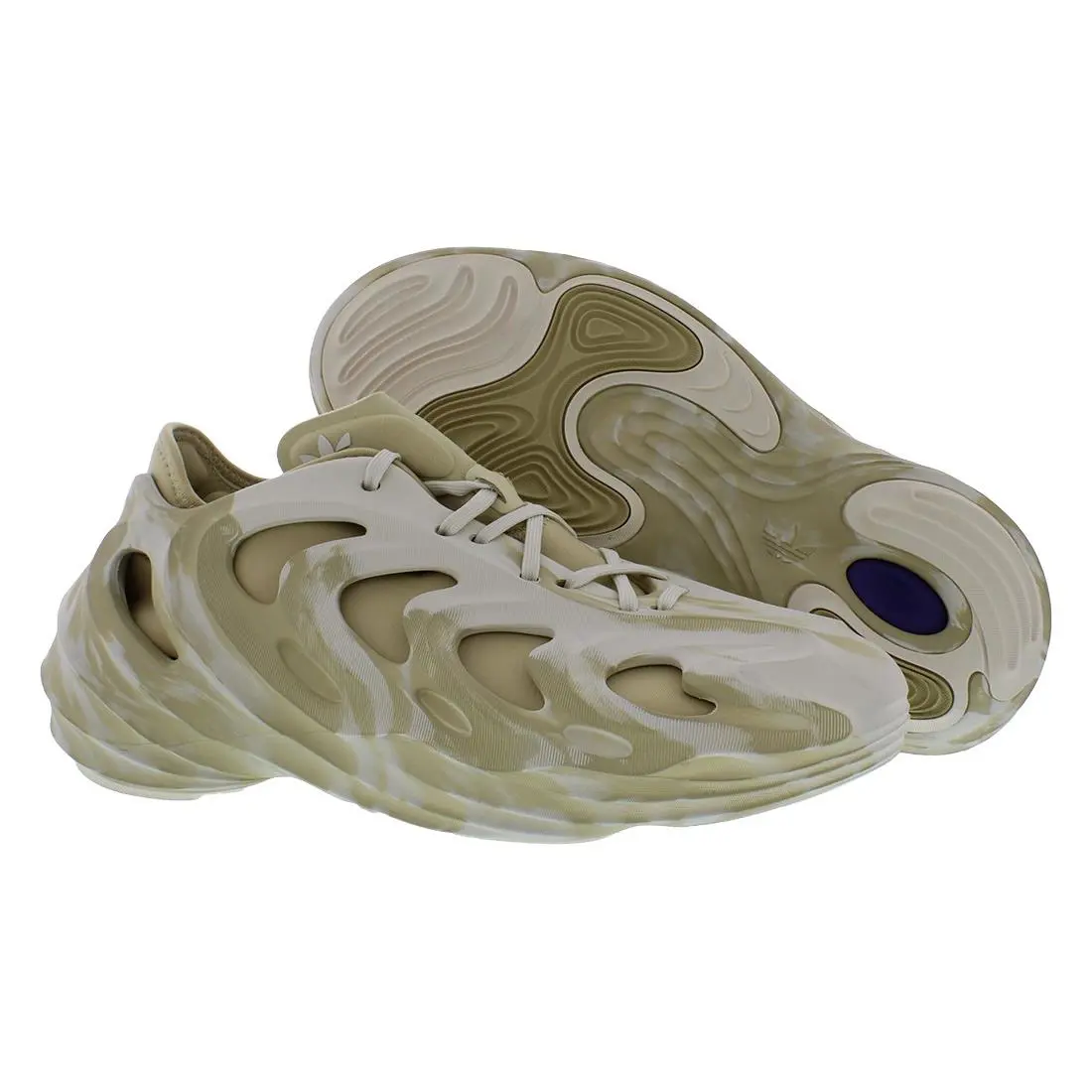 Adidas Adifom Q Mens Shoes Size 7.5 Color: Savannah/alumina/tech Purple - Savannah/Alumina/Tech Purple, Main: Beige