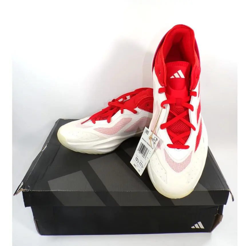 Adidas Adizero Select 2.0 Team Issued Jayhawks Basketball Shoes IG6685 Size 10.5