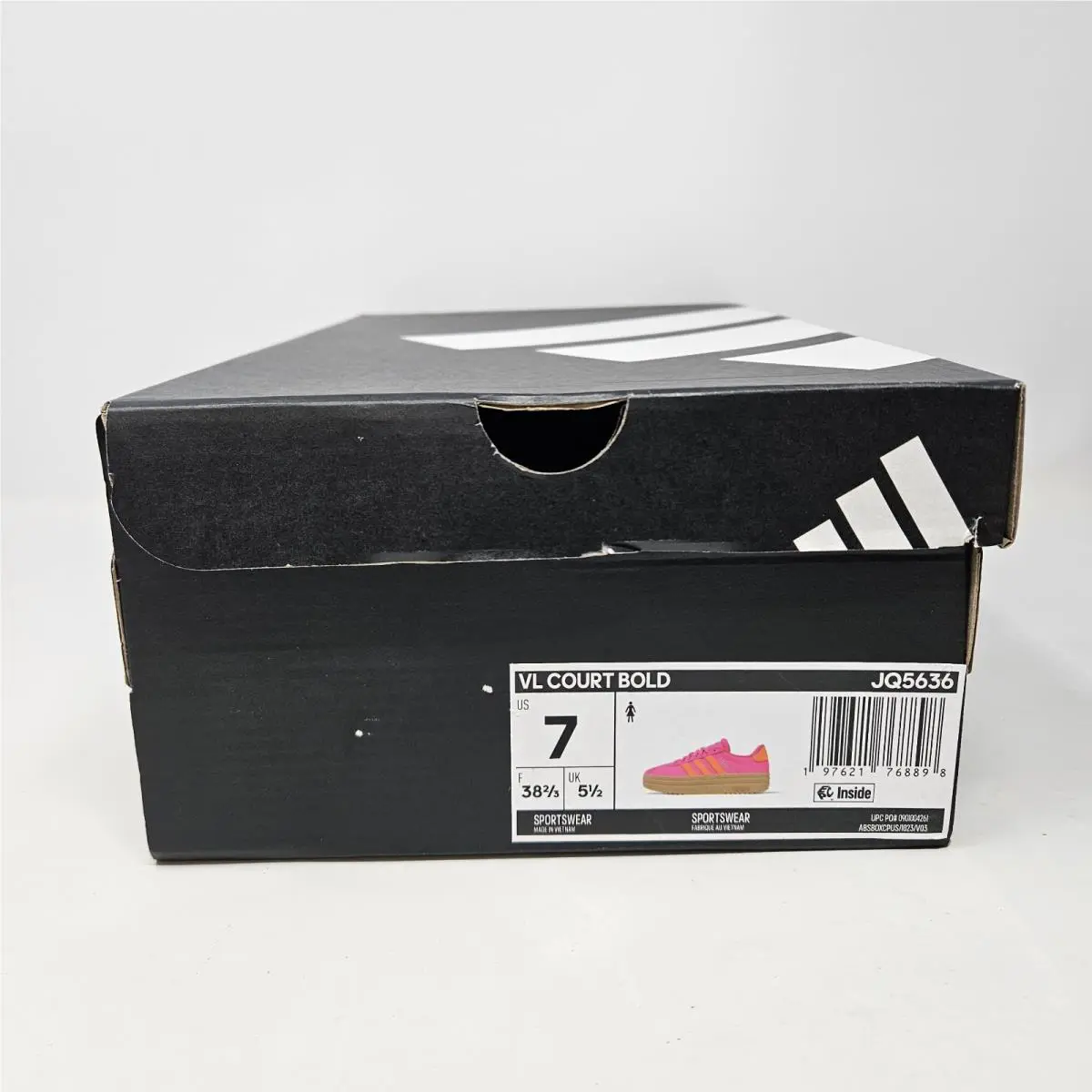 Adidas shoes - adidas Vl Court - Court - JQ5636 - Pink (UPC: 197621768898) 4