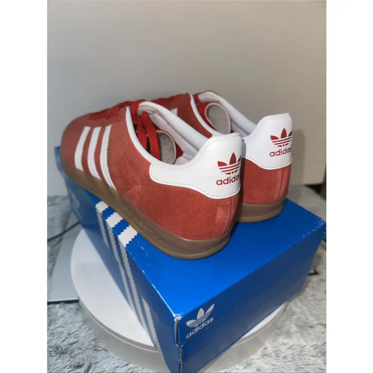 Adidas shoes - adidas Originals Gazelle - Originals Gazelle - Scarlet/White/Gum (UPC: 197609581679) 8