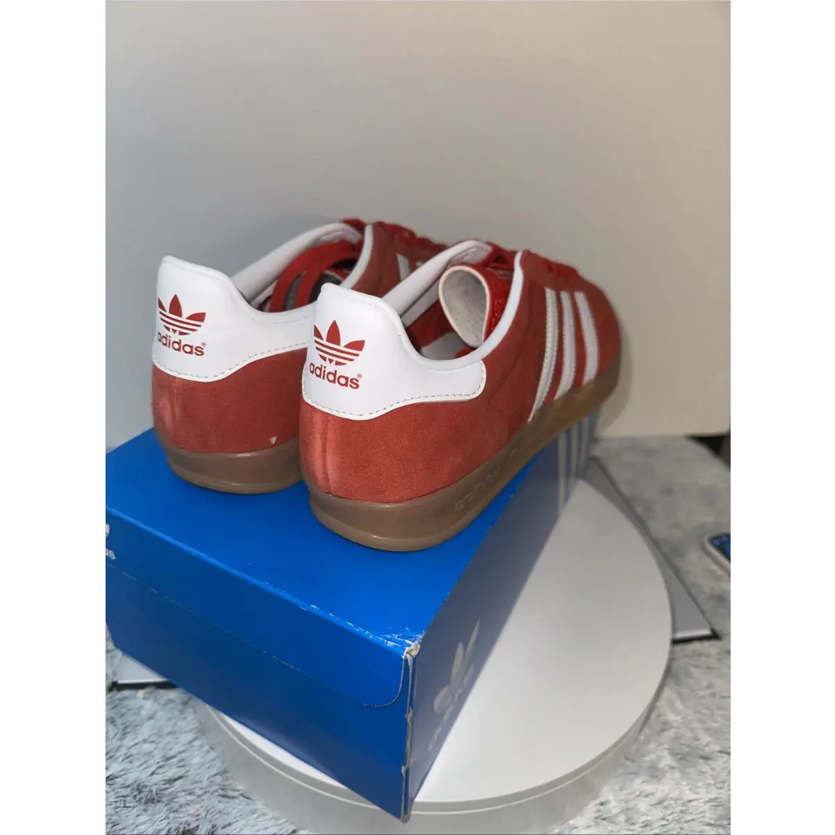 Adidas shoes - adidas Originals Gazelle - Originals Gazelle - Scarlet/White/Gum (UPC: 197609581679) 10