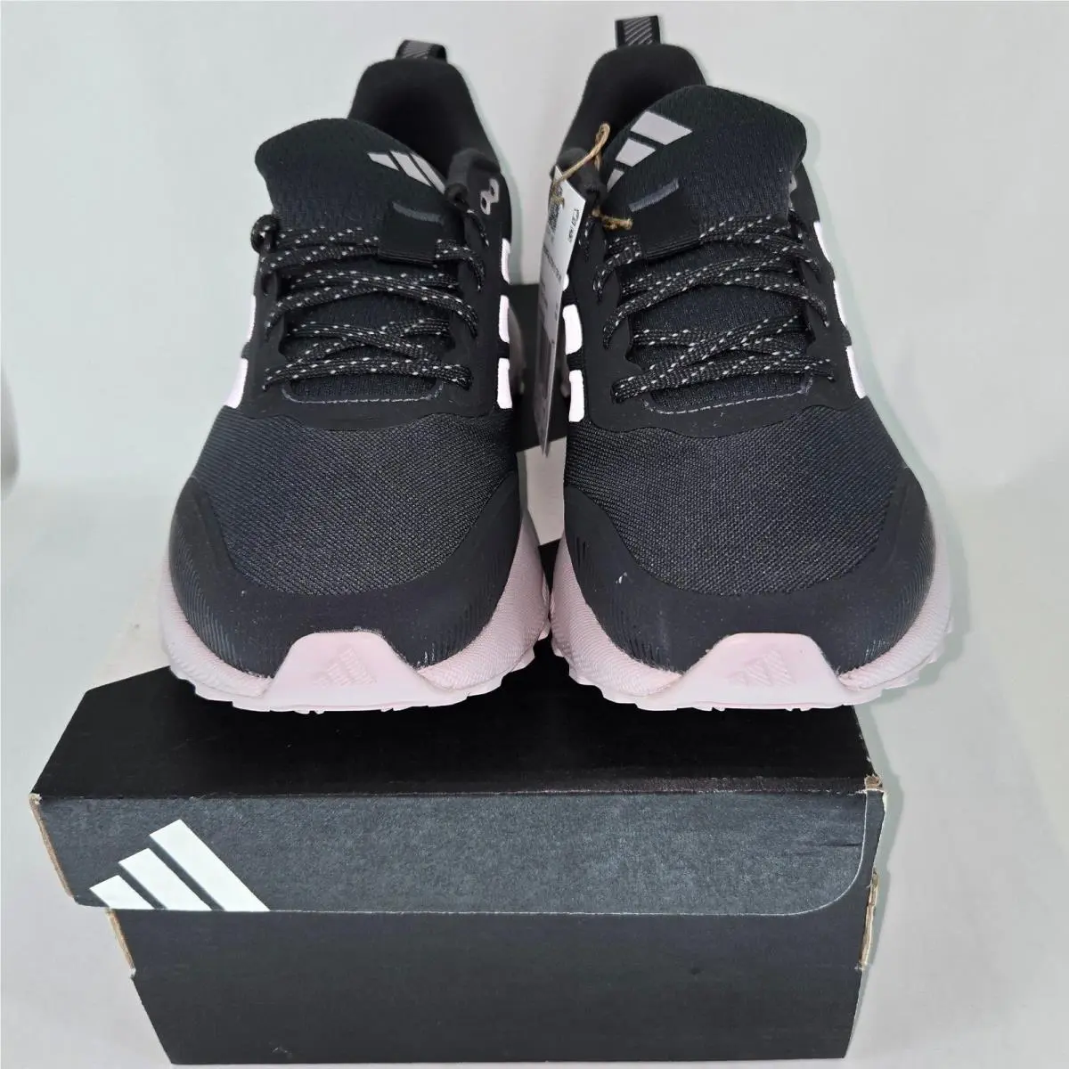 Adidas Runfalcon 5 TR W Womens Trail Running Shoes Black Pink JQ6965 Size 8