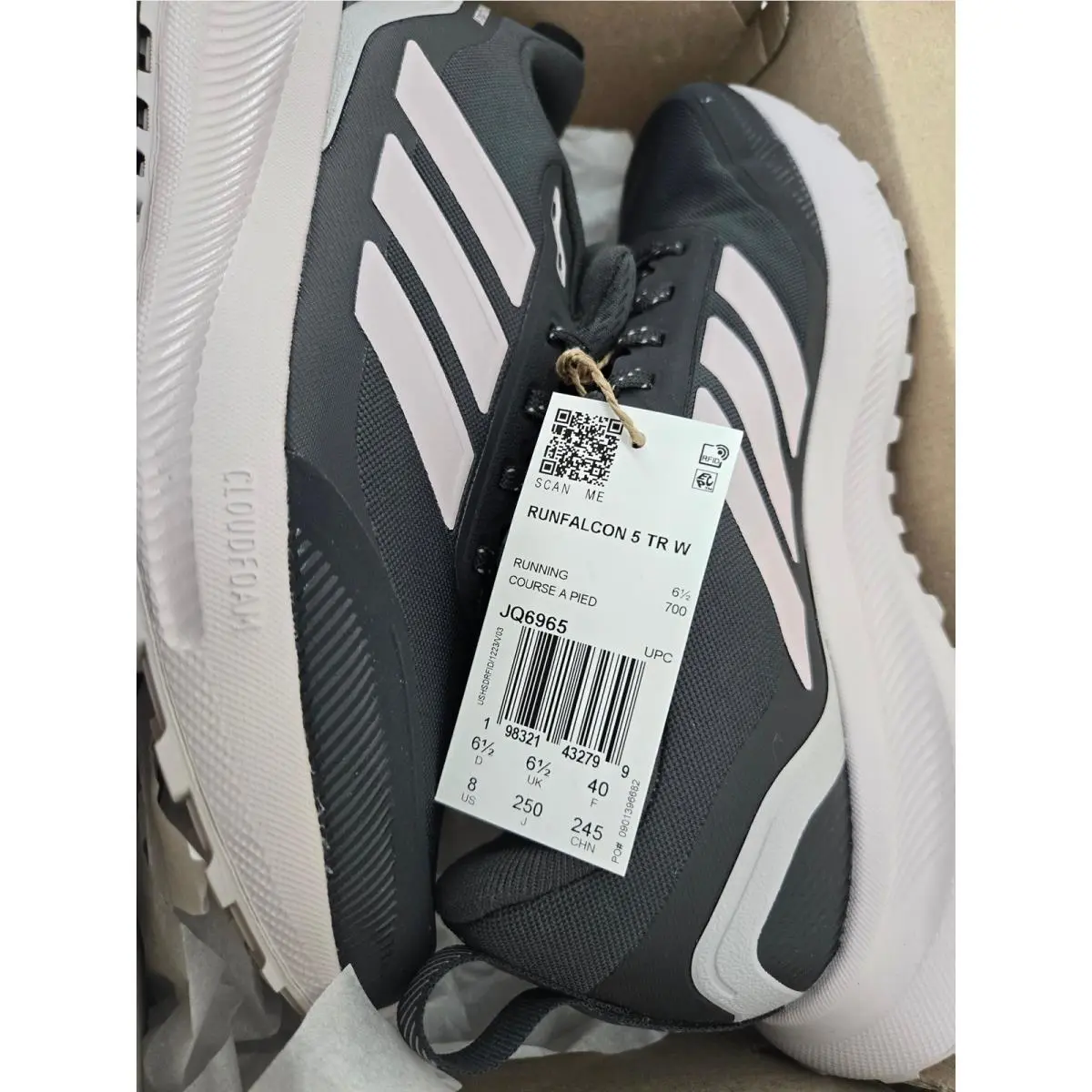 Adidas shoes - adidas Runfalcon 5 TR W - JQ6965 - Black 5
