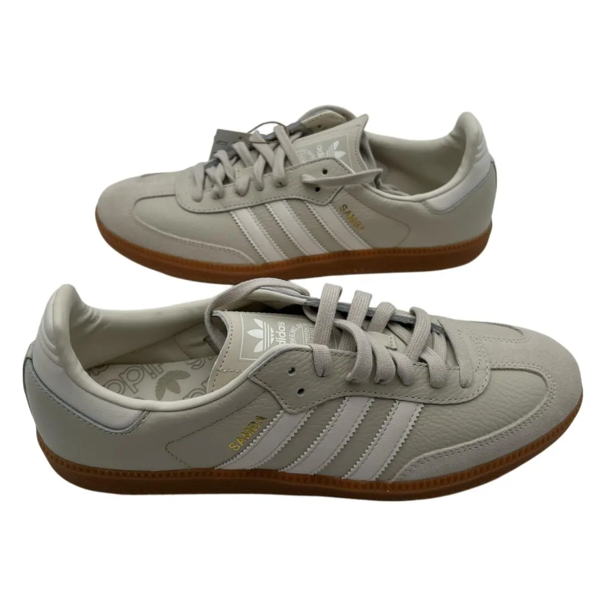 Adidas shoes - adidas Samba OG - Samba - IE7013 - Aluminum/Chalk White/Wonderbeige 4