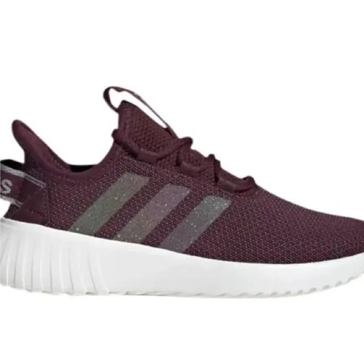 Adidas Athletic Shoes Plum with White Sole