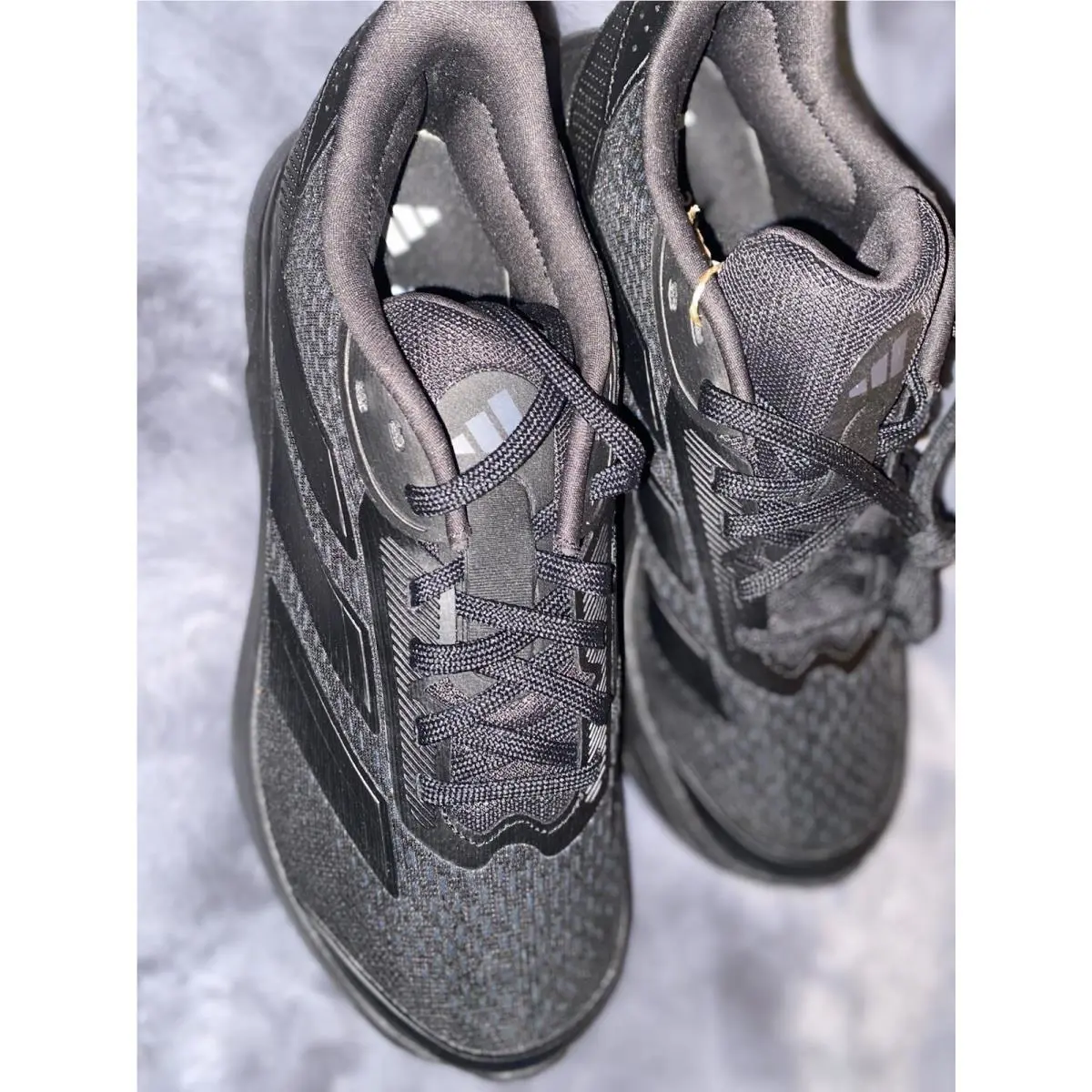 Size 7.5 - Adidas Duramo SL Triple Black W