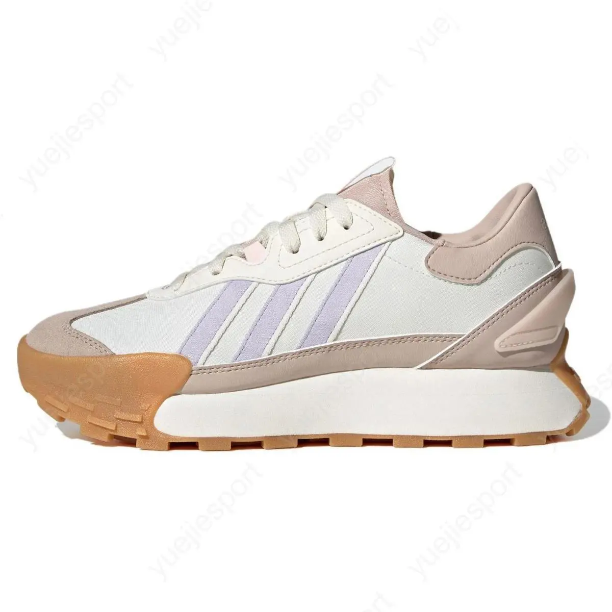 Adidas Neo Futro Mixr Womens Sz 6 White/purple Running Shoes Sneakers IE0413 - White