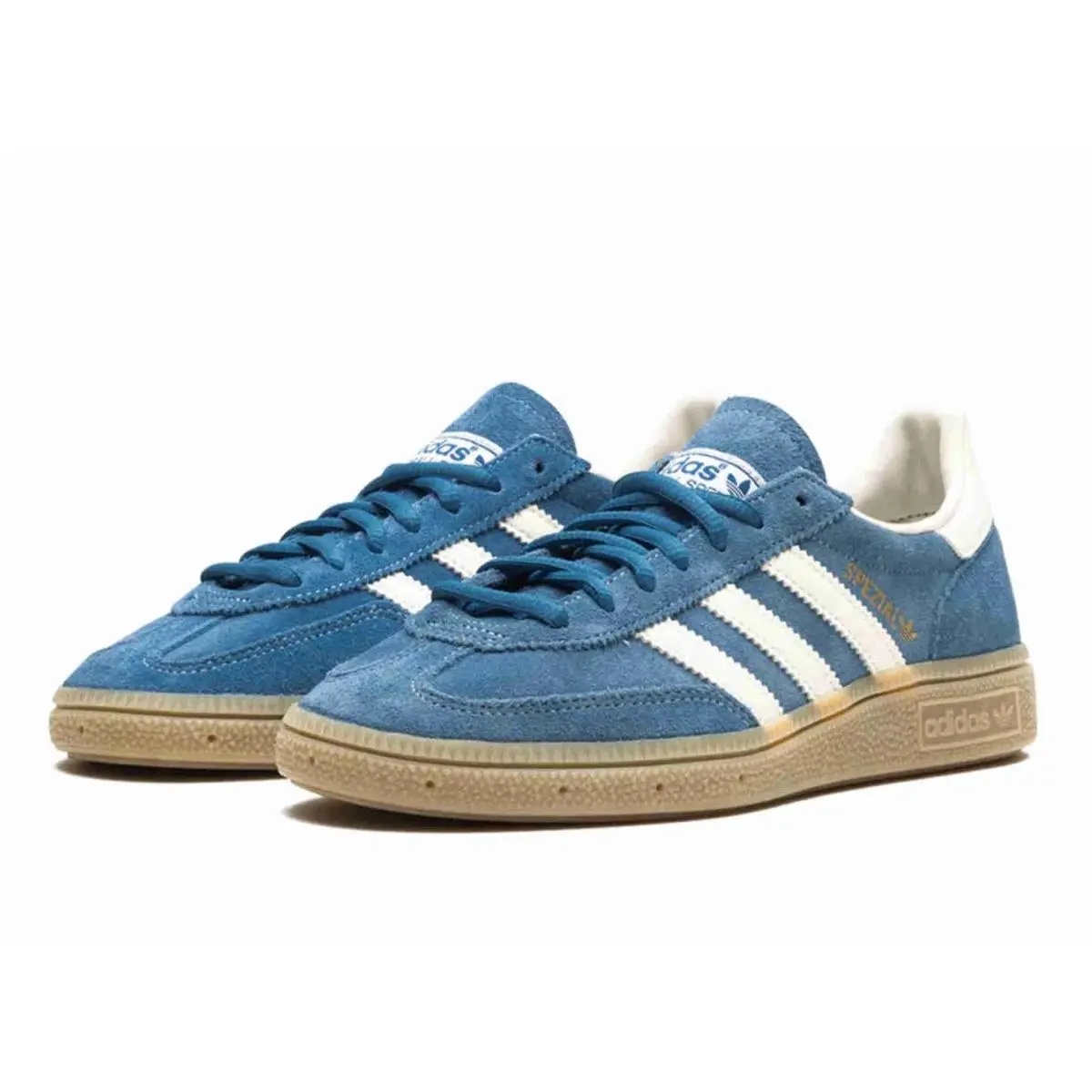 Adidas Handball Spezial Mens Size 8 Core Blue Gum Shoes IG6194 - Blue