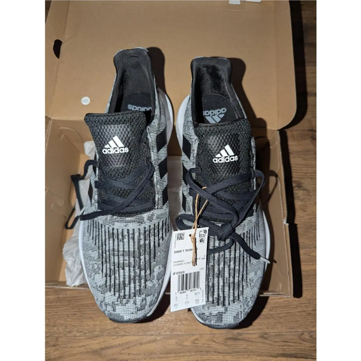 Adidas Man`s Athleisure Swift Run 1.0 Sneaker US Size 9.5