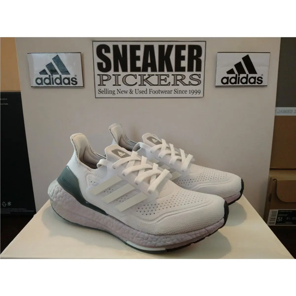 Adidas shoes - adidas Ultraboost 21 - Ultraboost - White 2