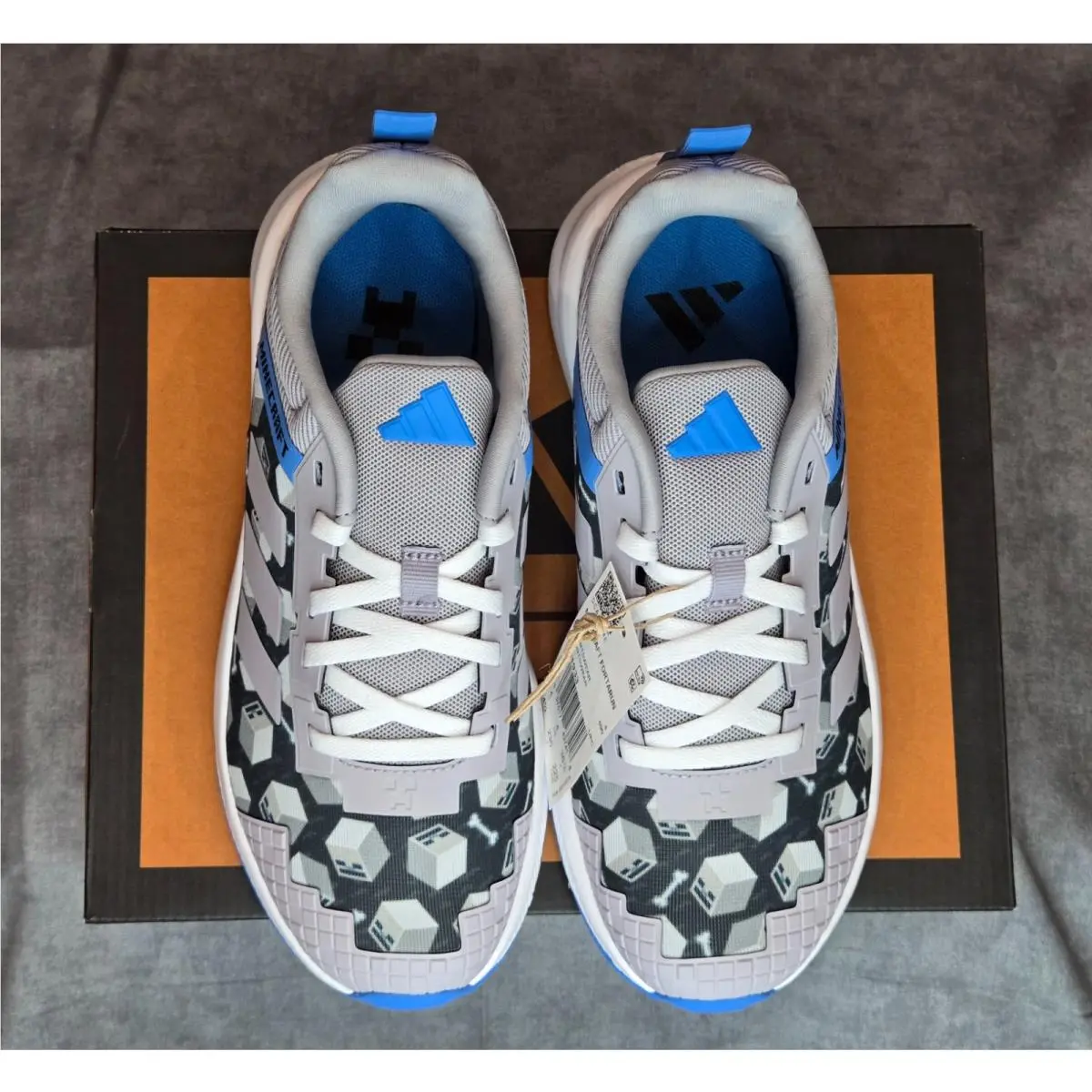 Adidas shoes - adidas Minecraft Fortarun - Minecraft Fortarun - Grey 0