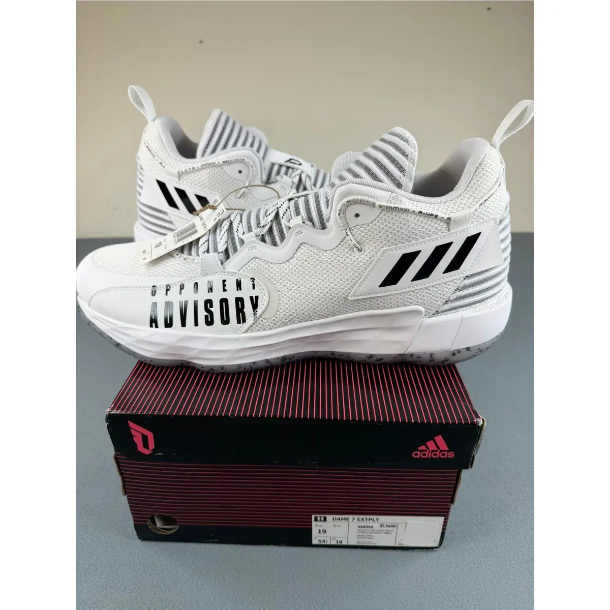 Adidas shoes - Dame 7 EXTPLY - Dame EXTPLY - White 0